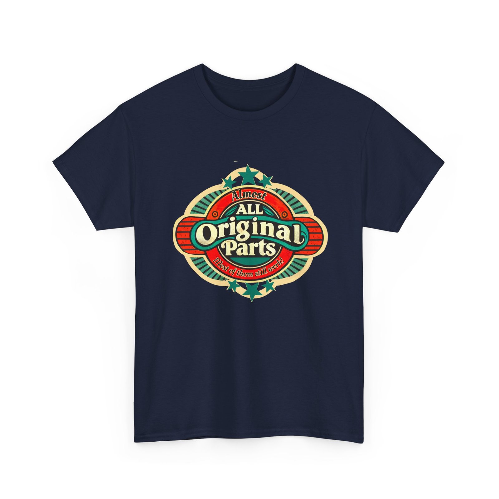Almost All Original Parts – Funny T-Shirt for Boomers, Birthdays, and New Knees - Image 5