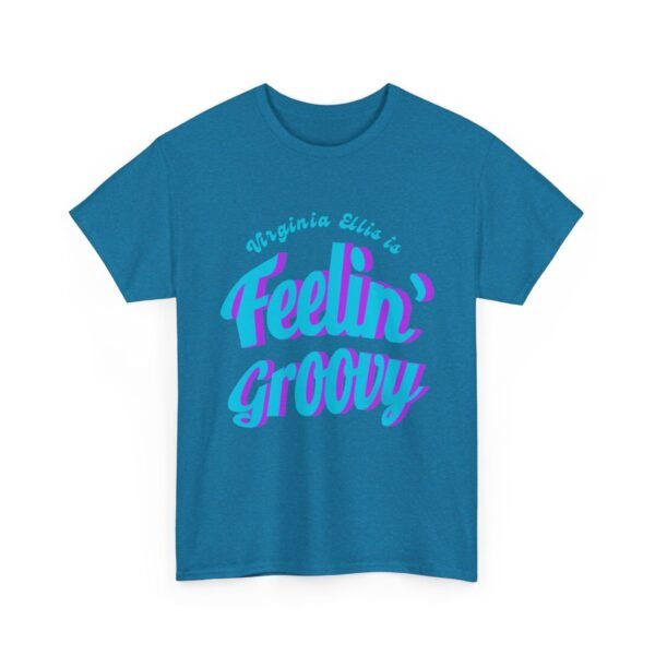 Feelin’ Groovy Personalized Retro T-Shirt – 1960s Typography Birthday Gift with Name - Image 11