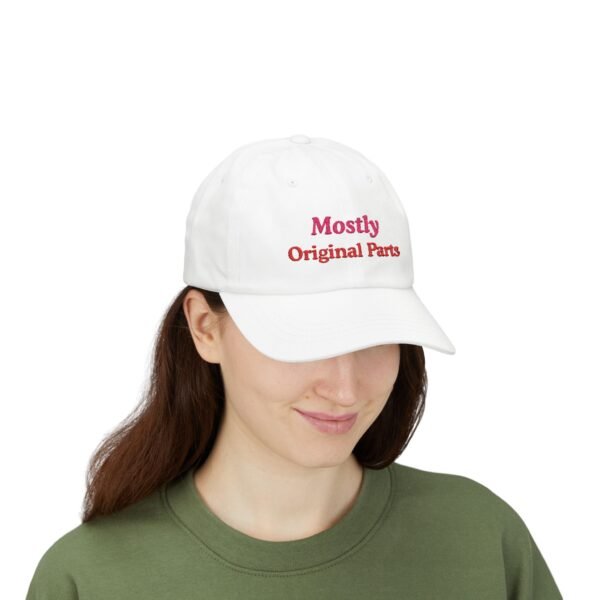 Almost All Original Parts – Funny Dad Hat for Boomers, Surgery Recovery, or Birthday Gift - Image 5