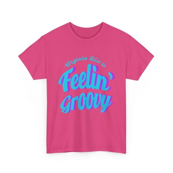 Feelin’ Groovy Personalized Retro T-Shirt – 1960s Typography Birthday Gift with Name - Image 14