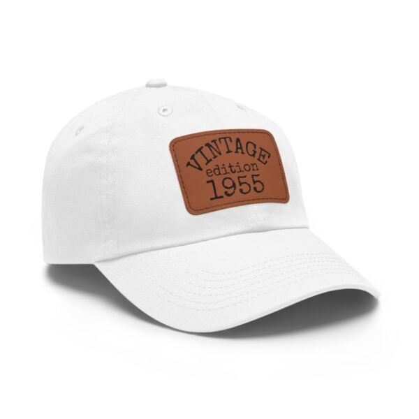 Copy of Copy of Vintage Dad Hat with Leather Patch, Casual Cap for Men, 1945 Est. Hat, Gift for Dad, Outdoor Style, Summer Fashion