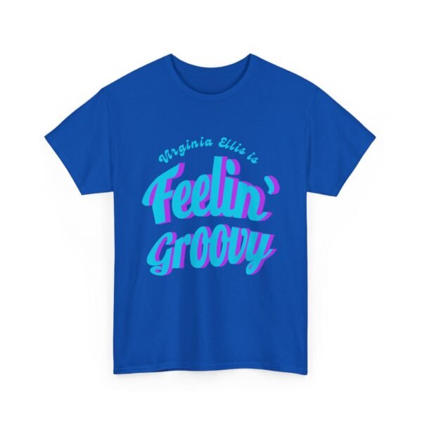 Feelin’ Groovy Personalized Retro T-Shirt – 1960s Typography Birthday Gift with Name - Image 5