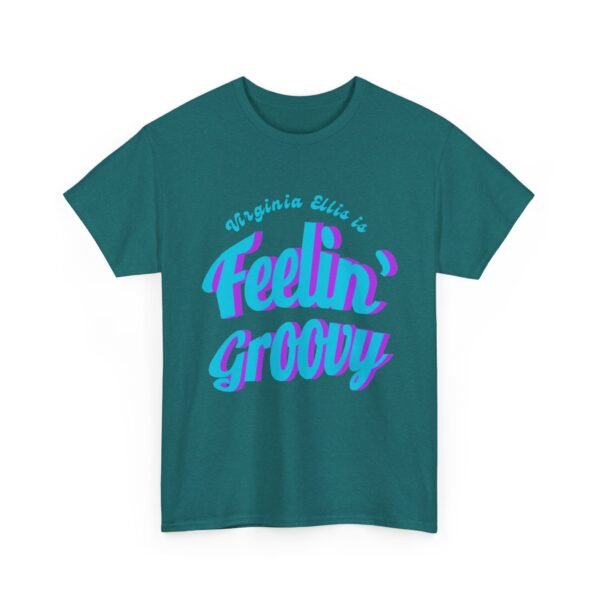 Feelin’ Groovy Personalized Retro T-Shirt – 1960s Typography Birthday Gift with Name - Image 6
