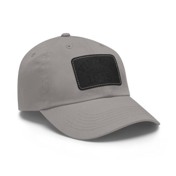 Copy of Vintage Dad Hat with Leather Patch, Casual Cap for Men, 1945 Est. Hat, Gift for Dad, Outdoor Style, Summer Fashion - Image 7