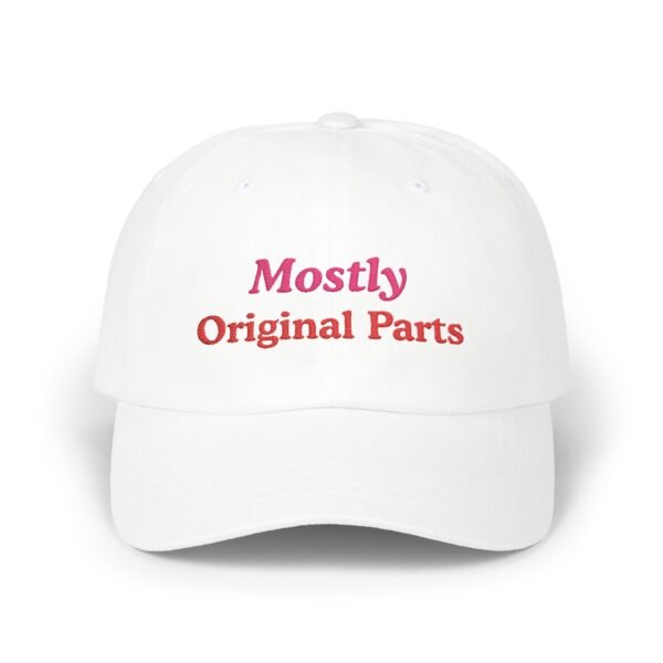 Almost All Original Parts – Funny Dad Hat for Boomers, Surgery Recovery, or Birthday Gift - Image 3