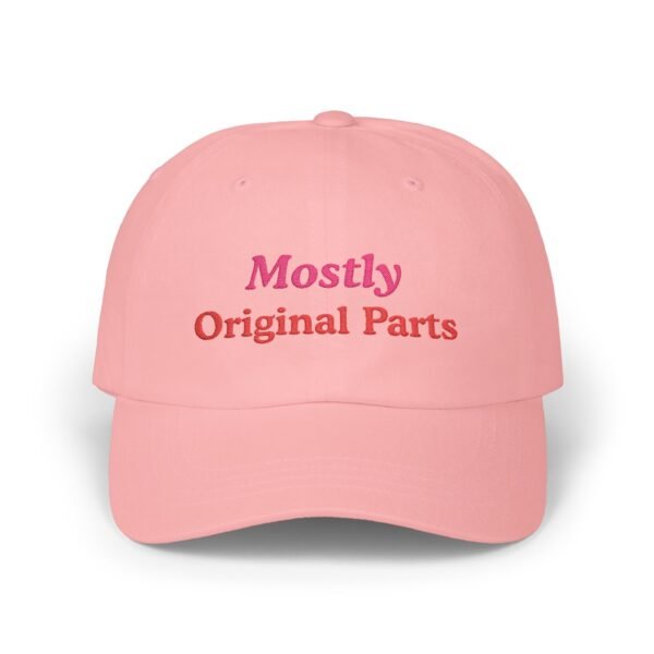 Almost All Original Parts – Funny Dad Hat for Boomers, Surgery Recovery, or Birthday Gift - Image 12