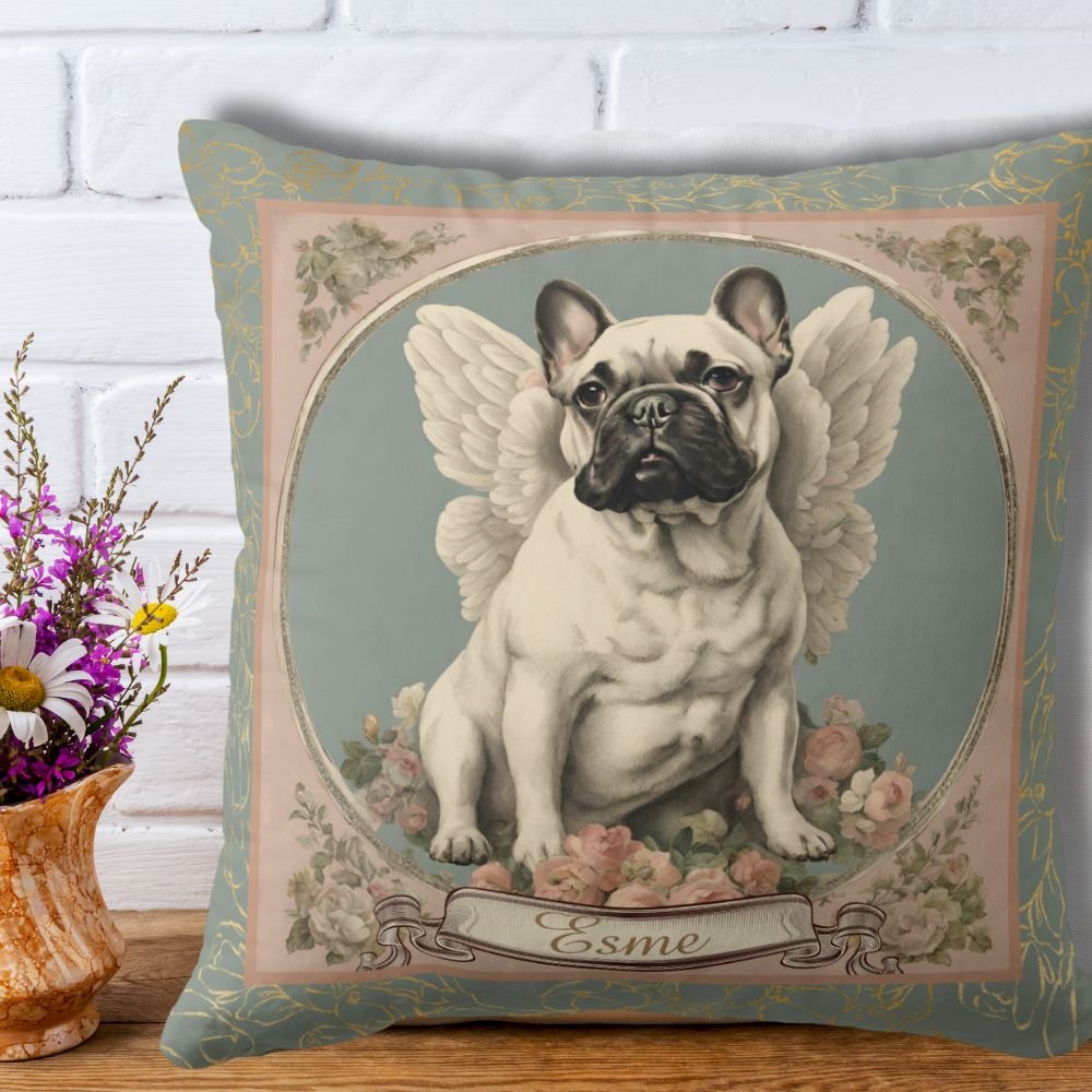 Vintage personalized Frenchy Illow mockup