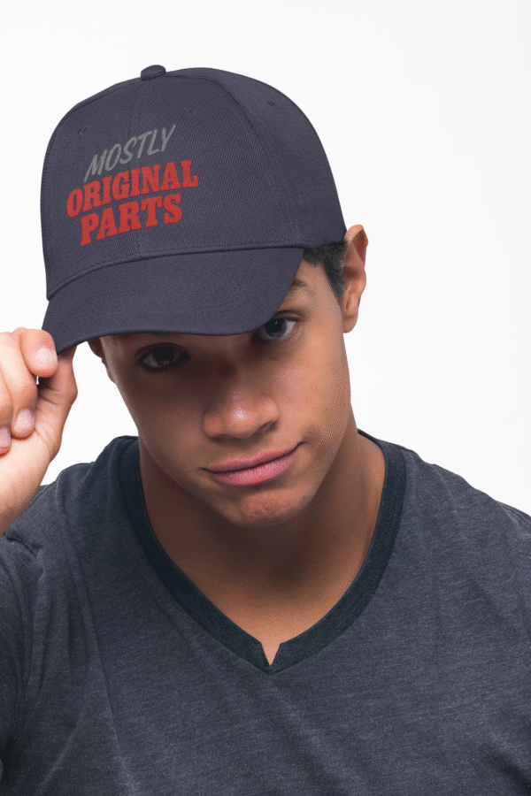 Almost All Original Parts – Funny Dad Hat for Boomers, Surgery Recovery, or Birthday Gift - Image 4