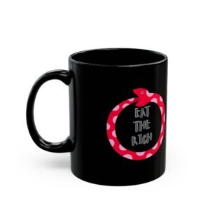 Bold Statement Black Mug | 11oz & 15oz | Gift for Advocates, Unique Coffee Lover Mug, Motivational Drinkware, Holiday Present, [...]