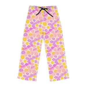 Floral Women's Pajama Pants, Cute Sleepwear, Relaxing Loungewear, Gift for Her, Summer Nights