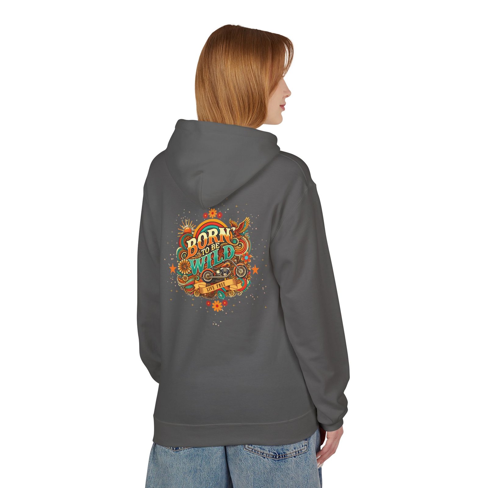 Born to Be Wild Hoodie — Retro Motorcycle Vintage Graphic Hoodie - Image 9