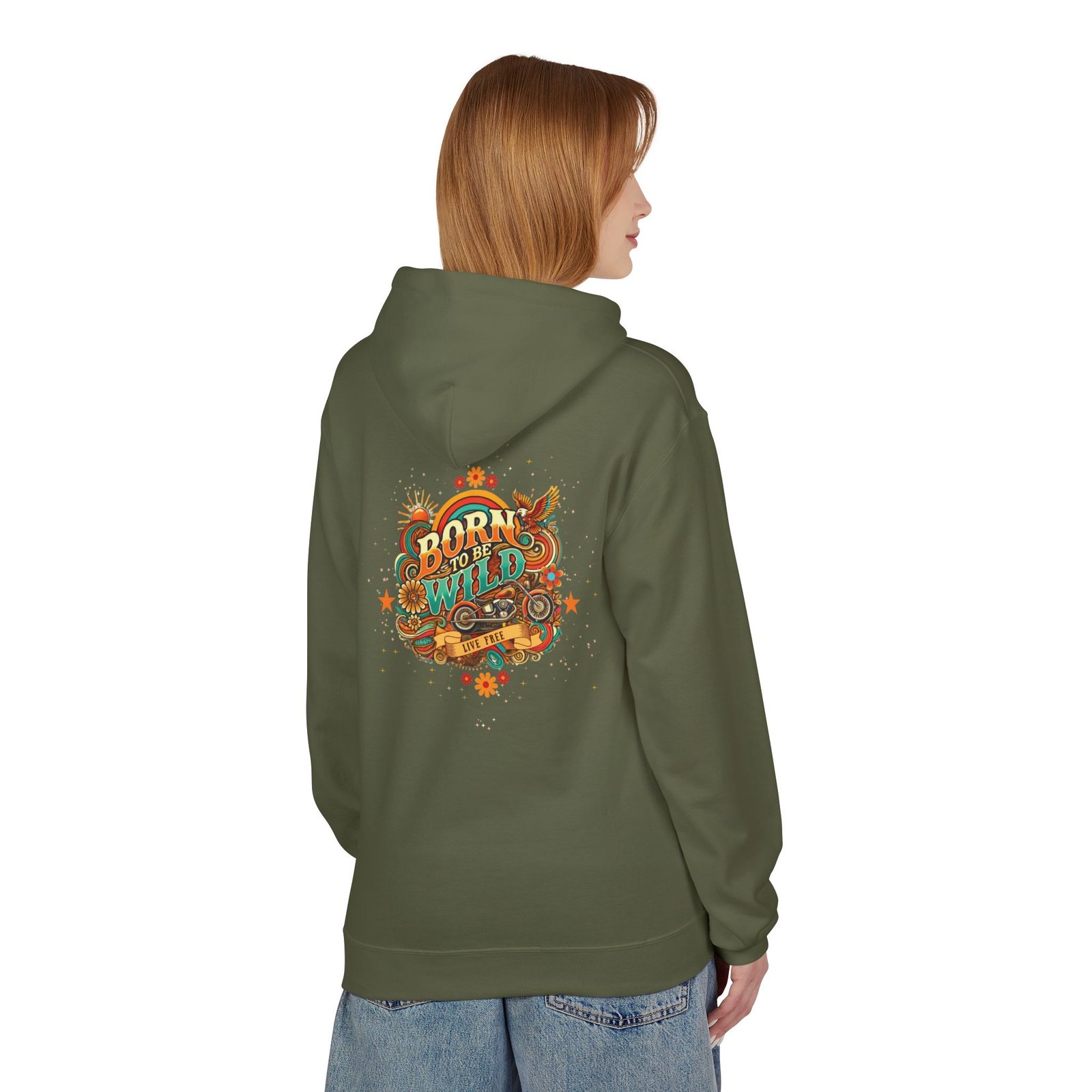 Born to Be Wild Hoodie — Retro Motorcycle Vintage Graphic Hoodie - Image 6