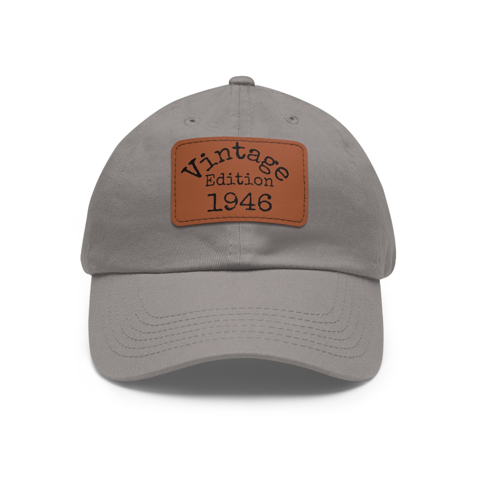 Vintage Edition 1946 Leather Patch Dad Hat - Image 13