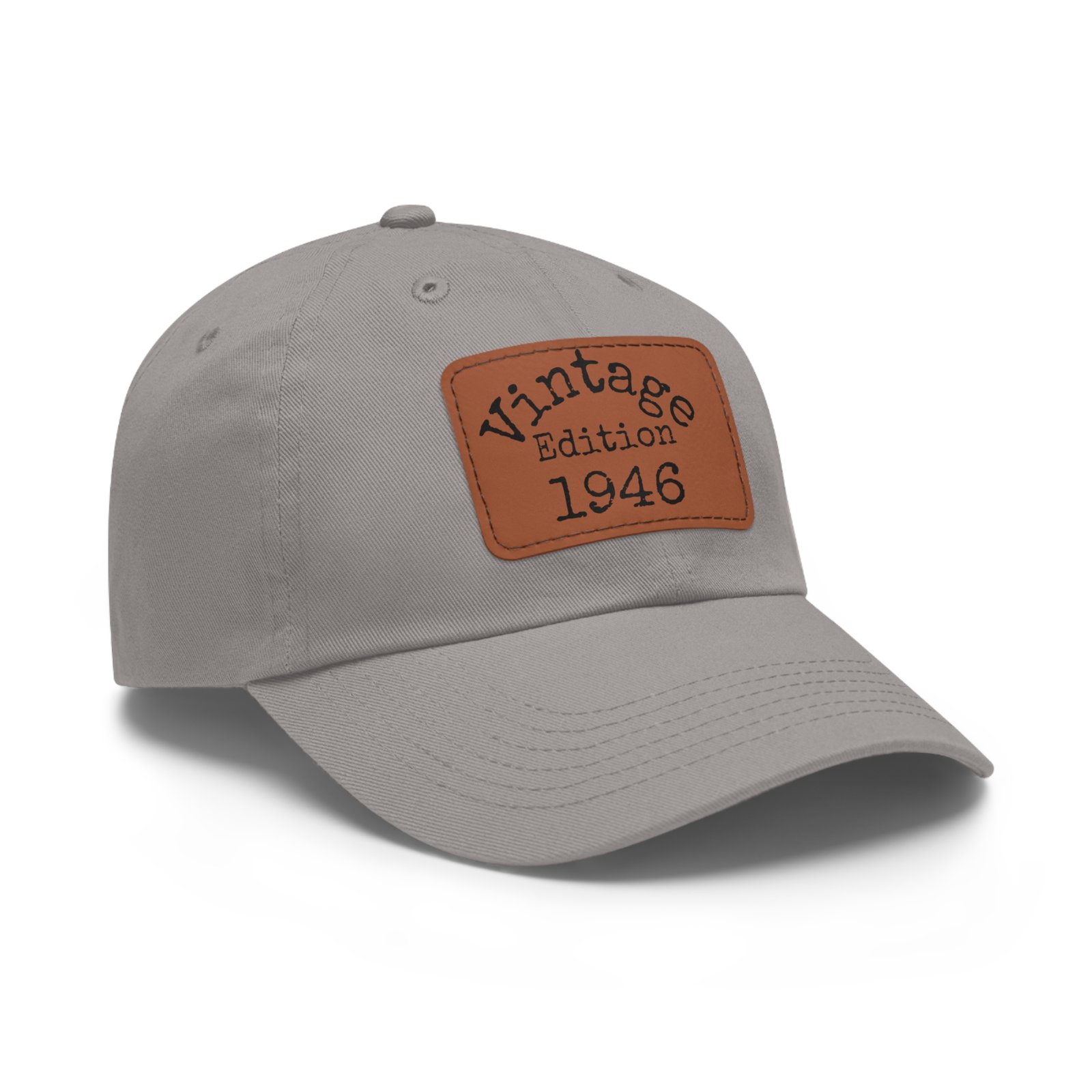 Vintage Edition 1946 Leather Patch Dad Hat - Image 14